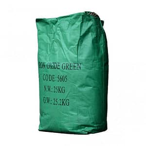 óxido de ferro verde 5605 para pintura