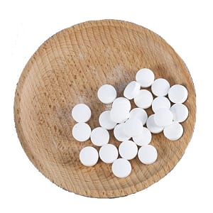 Tableta de ácido tricloroisocianúrico
