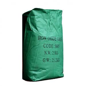 óxido de hierro verde para plástico