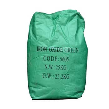 iron oxide green for coating paint