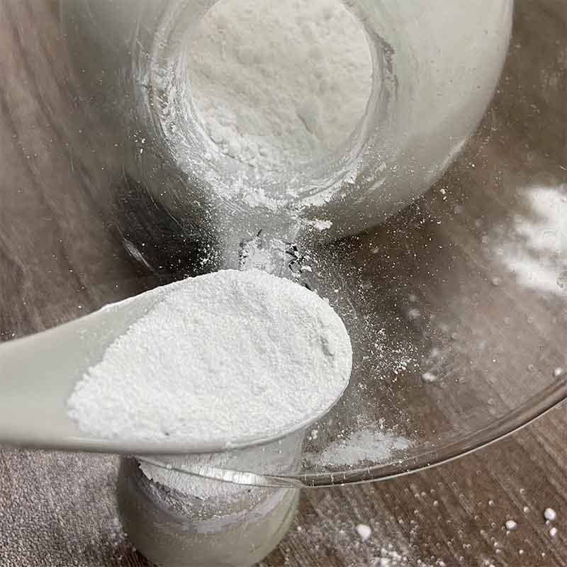 Dióxido de titanio para uso alimentario en tortas